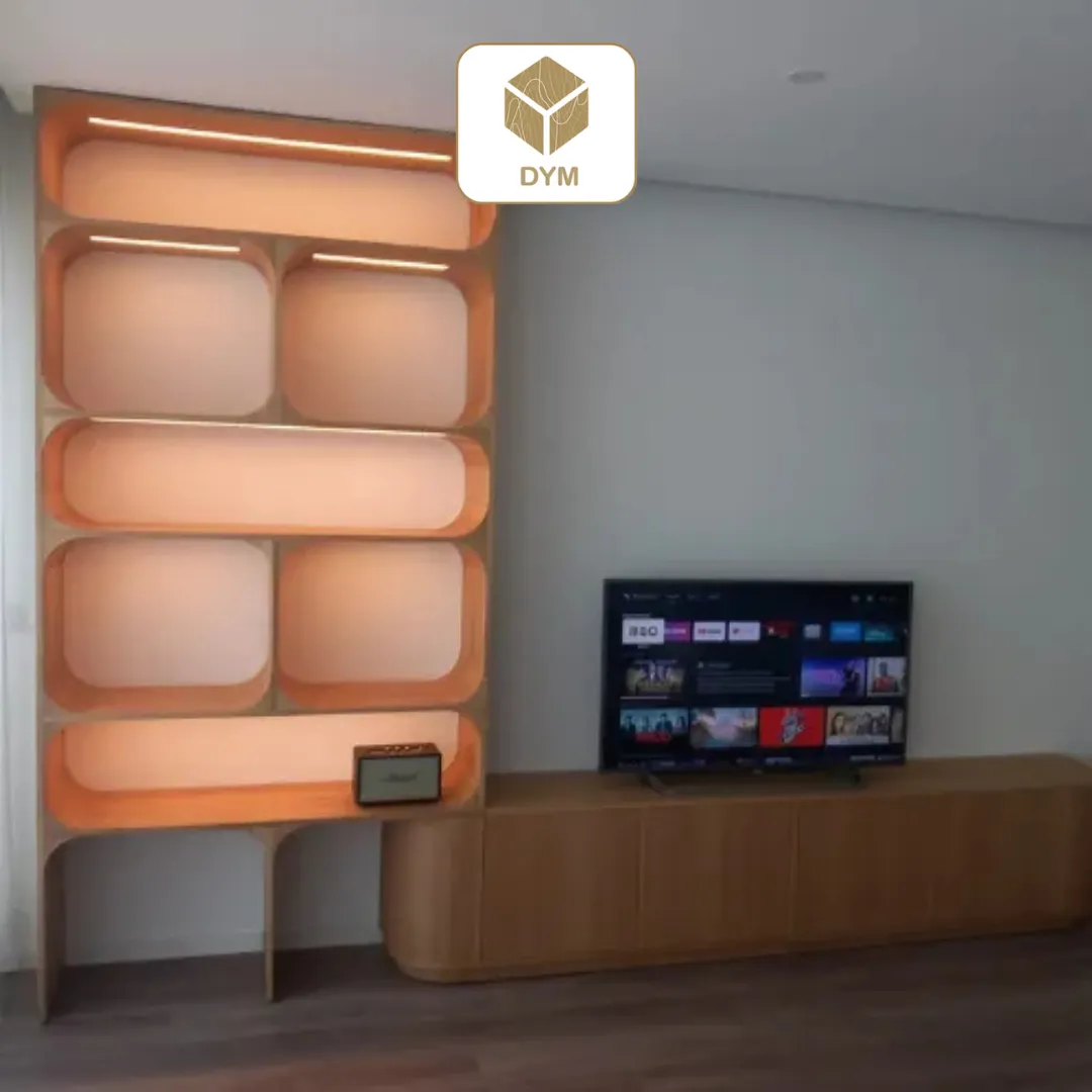 Projeto de Mobiliário Personalizado – Sala de Estar